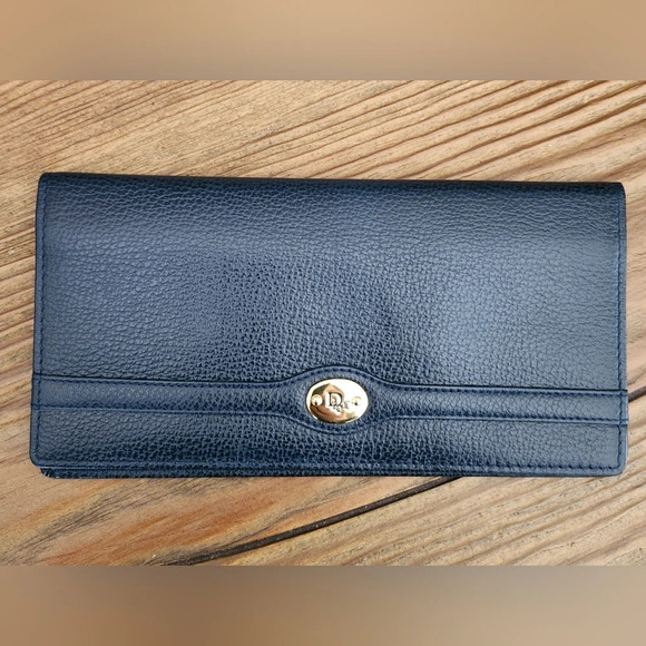 Dior Handbags - Dior Vintage Single Flap Long Wallet